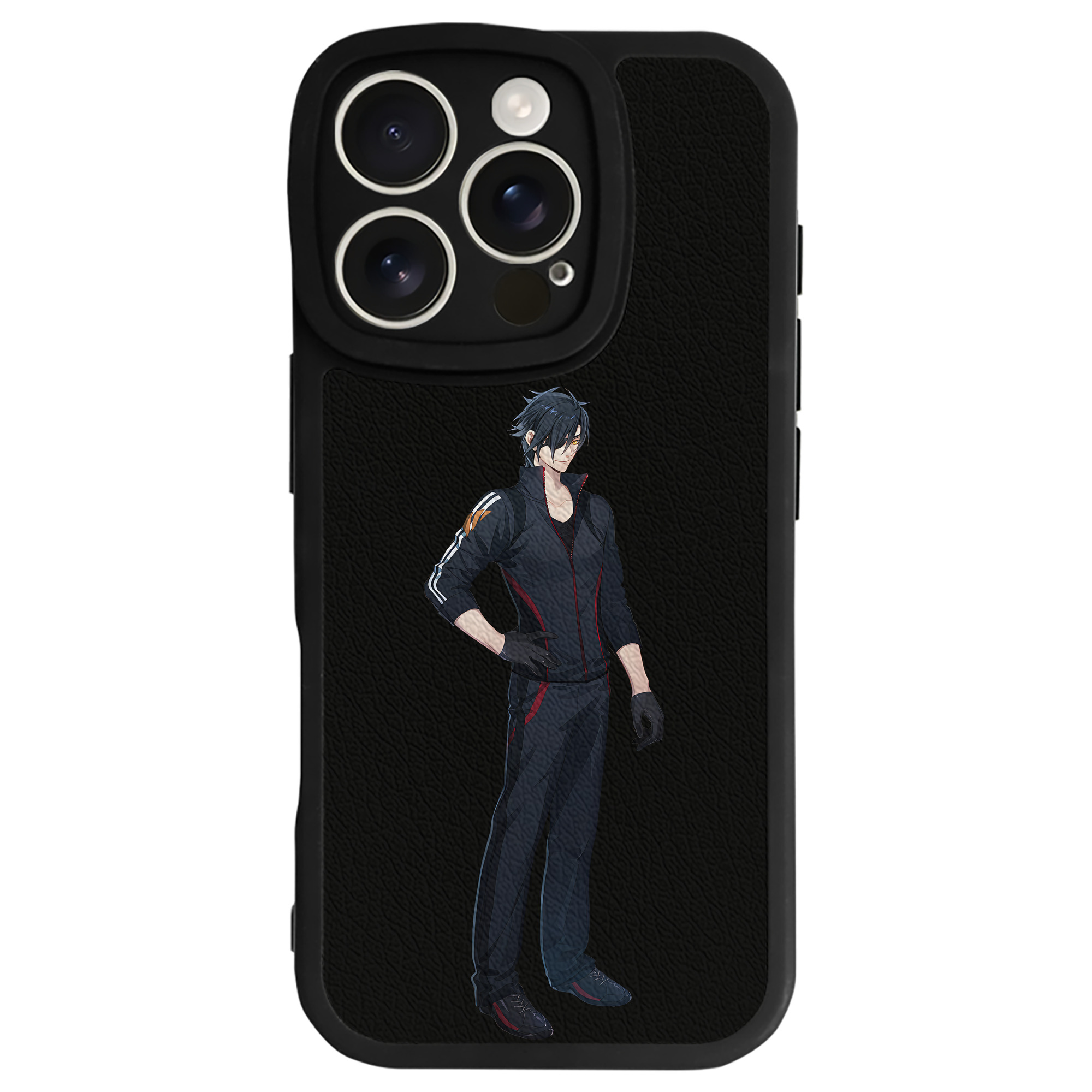 （画像用） 刀剣乱舞 Touken Ranbu 【iPhone 16シリーズ対応】シリコンスマホケース（レザー調） 材質：シリコン
